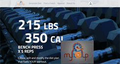 Desktop Screenshot of myfuelup.com
